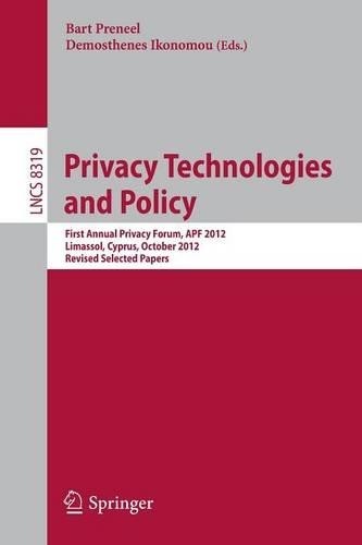Privacy technologies and - privacy,