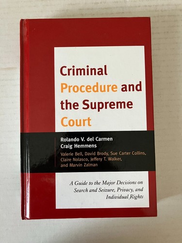 Criminal procedure and the - criminal,