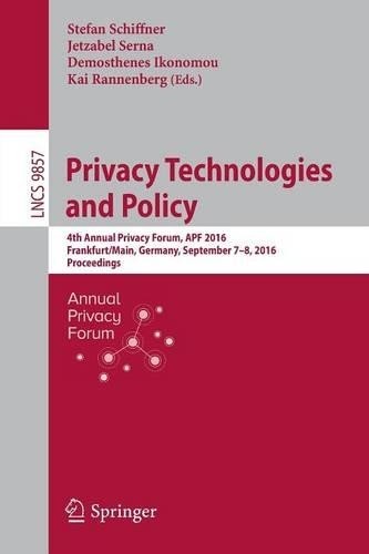 Privacy technologies and - privacy,