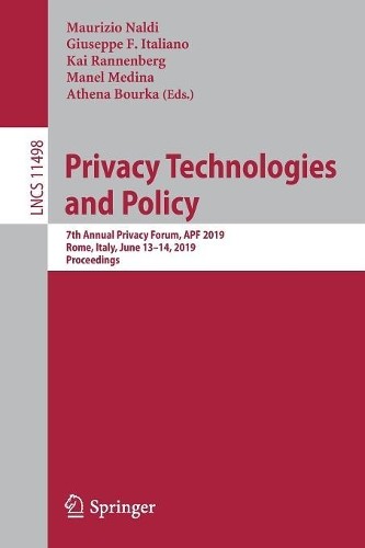 Privacy technologies and - technologies,