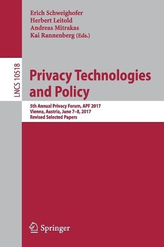 Privacy technologies and - technologies,