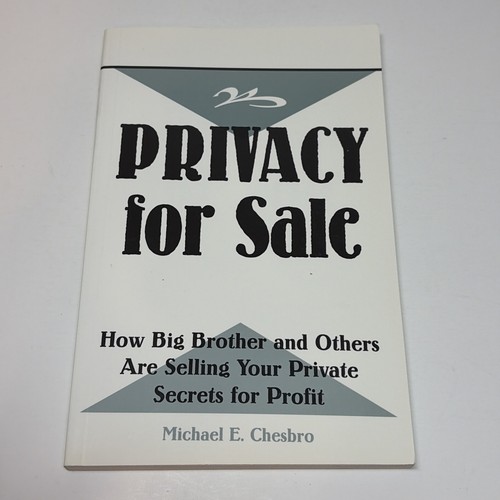 Privacy for sale - sale, big